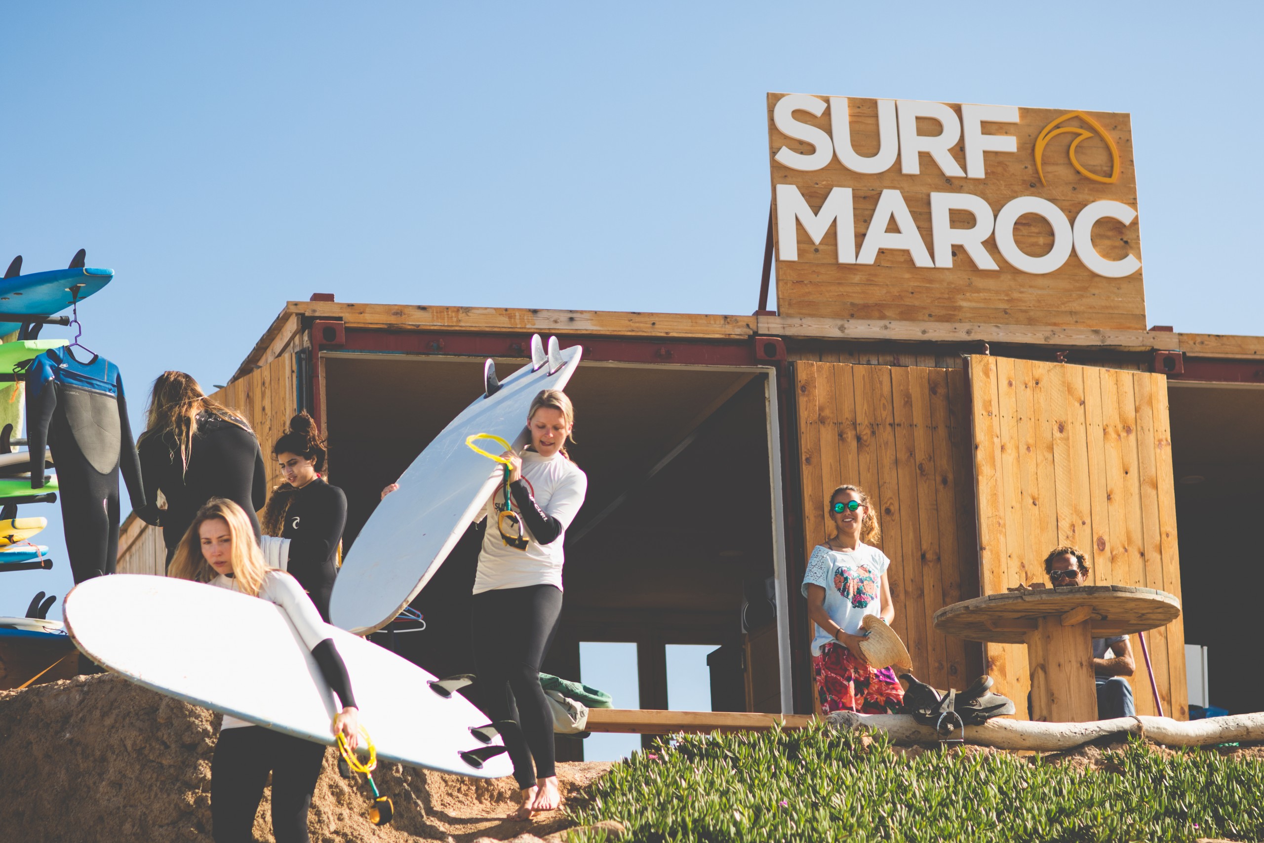 surf lesson - surf maroc
